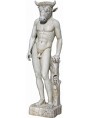 Minotaur of the Labyrinth of Knossos in white Carrara marble