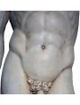 Minotauro del Labirinto di Cnosso in marmo bianco di Carrara