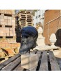 Our production terracotta Zeus head