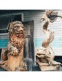 Original terracotta lion