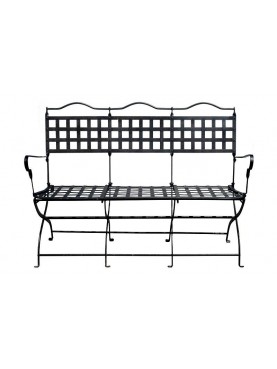 Settee iron French bench