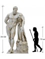 The Greek original compared with a 170 cm high Neanderthal