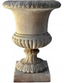 Vaso ornamentale in terracotta a calice Mediceo