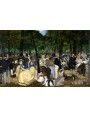 Edouard Manet nel celebre "Musica alle Tuileries" (La Musique aux Tuileries), olio su tela (76,2 x 118,1 cm), realizzato nel 186