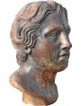 Testa di Alessandro Magno in Terracotta