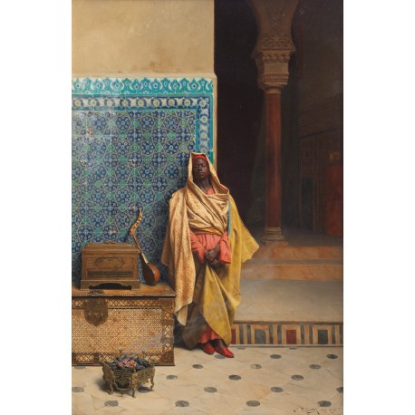 Ludwig Deutsch, At the Mosque, 1895