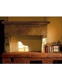 stone Fireplace for kitchen