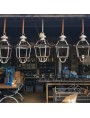 Lantern and iron shelf our production