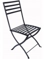 Flexible forged iron chair havy-duty