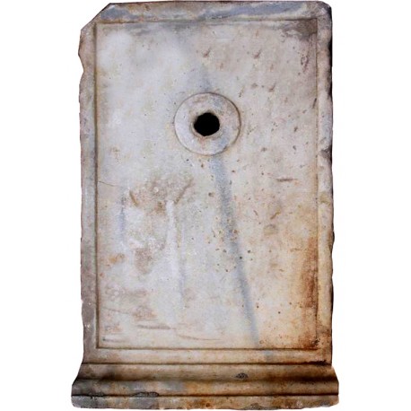 Marble fountain top