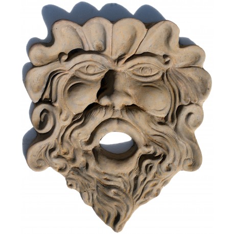 Copy of Tuscan ancient terracotta garden mask