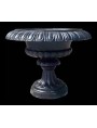 French cast iron vase