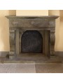 Zorzet fireplace, volcanic stone - Peperino 008