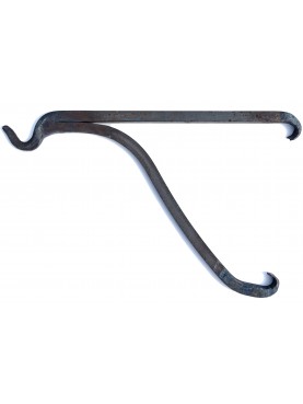 Simple forged iron brackets