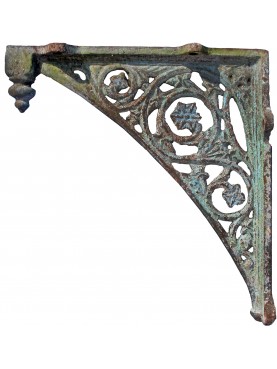 ancient Cast Iron Bracket 64cms
