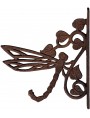 Libellula Mensolina da macellaio Liberty 28cm antica