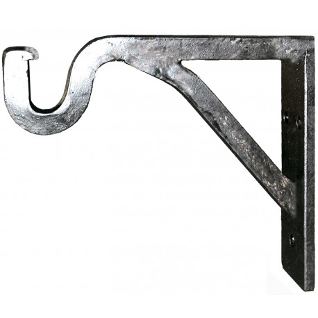 Small forged iron bracket 24cms