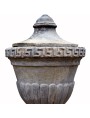 Grande vaso neoclassico in cemento