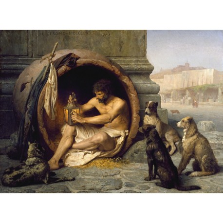 Jean-Léon Gérôme - Diogenes - Walters