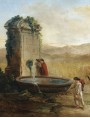 Hubert Robert - la moisson dans la campagne Romaine (1807)