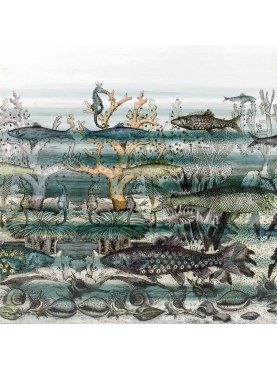 Sea Floor, buffet, reinvention by Barnaba Fornasetti