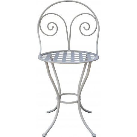 The chair of the Casino of Bagni di Lucca - wrought iron