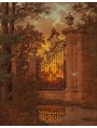 Ferdinand Knab (1834-1902) - The castle gate (1881).