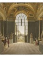 Etienne Joseph Bouhot - View of the Hall of Peace, in the Louvre, around 1820.