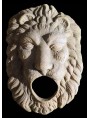 Lion fountain Mask in terracotta