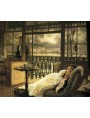 James Tissot - Una Tempesta di passaggio, intorno al 1876, olio su tela.