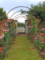 All-round Arches wrought-iron headband for rose tunnels, climbing plants, etc.