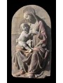 La Madonna del latte Della Robbia - terracotta