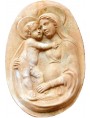Madonna col bambino in terracotta fatta a mano