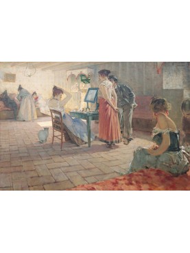 Signorini, La toilette del mattino, 1898.