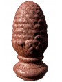 Little cast iron pine cone H.15cms