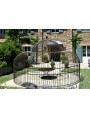 great forged iron Gazebo for climbing plants