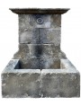 Fontana francese in pietra calcarea h 124 cm