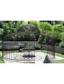 great forged iron Gazebo for climbing plants