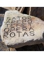 Our SATOR hand made in stone