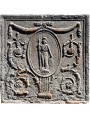 antica lastra neoclassica con atena (Minerva italica)