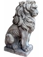 Large hand-carved Venetian stone lions