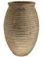 Mycenaean amphora glazed terracotta H 120 cm