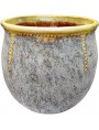 Tipico vaso fiammato di Anduze (F) - Ø86cm - maiolica francese