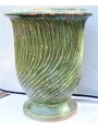 Typical flamed vase from Anduze (F) - Ø68cms - French majolica