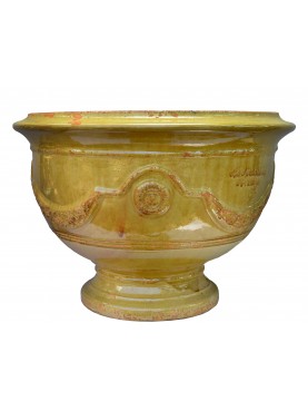 Tipico vaso fiammato di Anduze (F) - Ø73cm - maiolica francese