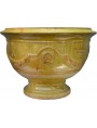 Typical flamed vase from Anduze (F) - Ø73cms - French majolica