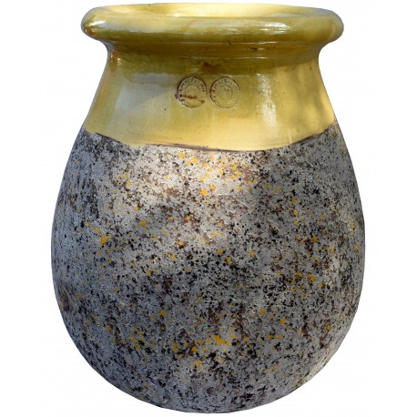 Tipico vaso fiammato di Anduze (F) - Ø54 - maiolica francese