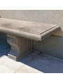 Panchina in pietra serena toscana 140 cm