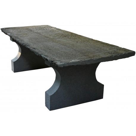 Stone table 250 cm long - original antique