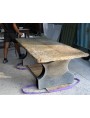 Tavolo in pietra da 250 cm di lunghezza originale antico